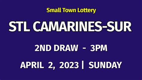 stl camarines sur result today|STL RESULT TODAY .